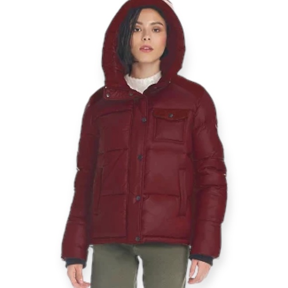 Koolaburra by UGG burgundy wine puffer coat size Small - Picture 8 of 16